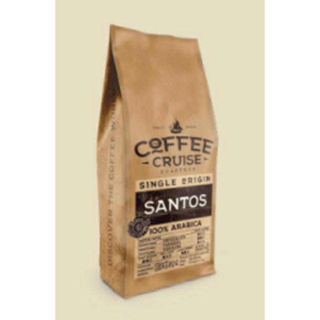 COFFEE  CRUISE TM SANTOS KAVOS PUPELĖS, 1KG