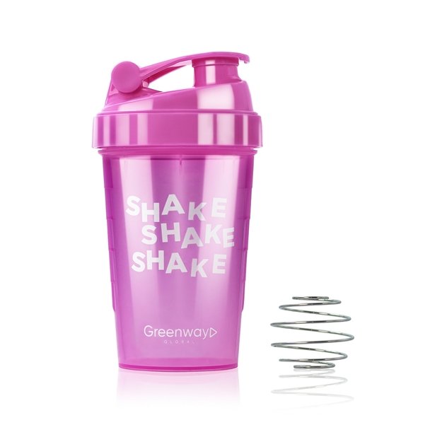SHAKE purtytuvas lengvam kokteilių maišymui, rožinis