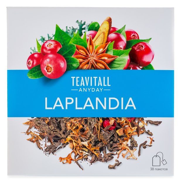 TeaVitall Anyday „Laplandia“ arbatos gėrimas, 38 arbatos pakeliai