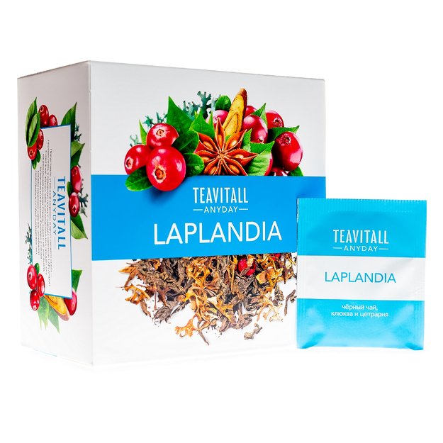 TeaVitall Anyday „Laplandia“ arbatos gėrimas, 38 arbatos pakeliai