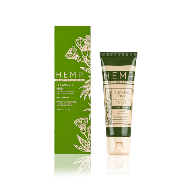HEMP giliai valanti kaukė riebiai odai, 50 ml