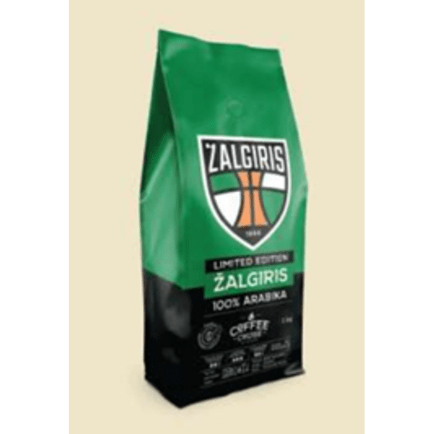 COFFEE  CRUISE TM ŽALGIRIS KAVOS PUPELĖS, 1KG