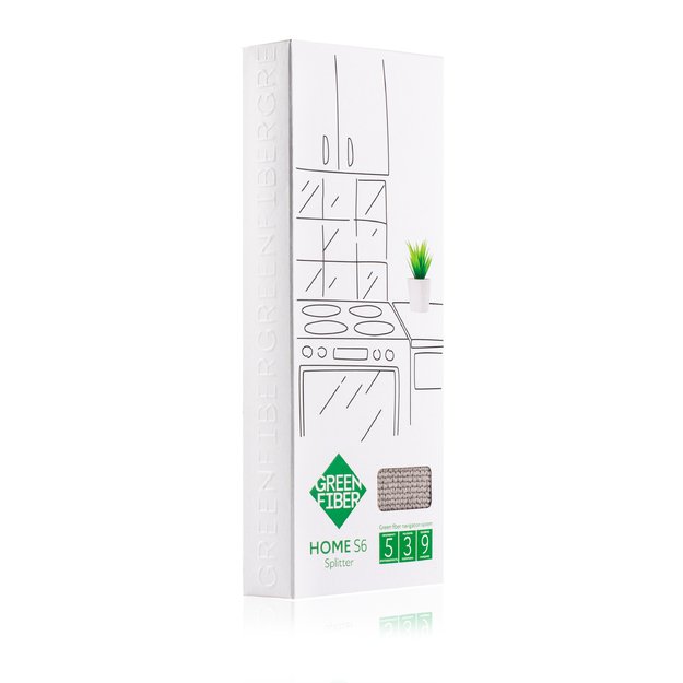 Green Fiber HOME S6 Splitter kempinė, dvipusė, skirta šveitimui ir absorbcijai