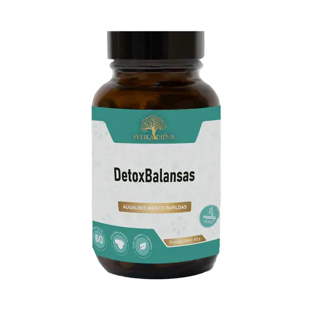 DetoxBalansas kapsulėse, 60vnt.