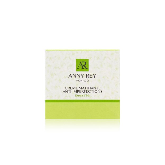 Creme Matifiante Anti-impfections ANNY REY matinis kremas riebiai ir mišriai odai, 50 ml