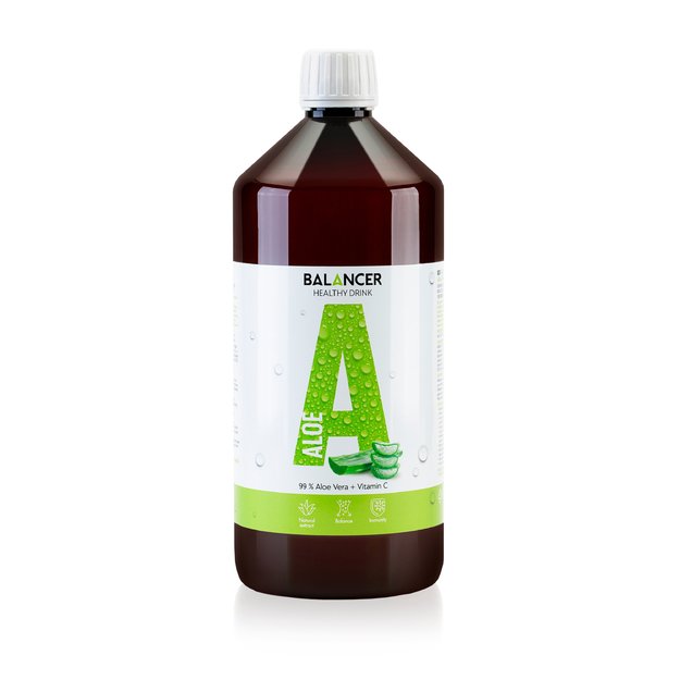 Geriamasis gelis BALANCER Aloe Vera & Vitamin C su alijošiumi ir vitaminu C, 1000 ml BALANCER