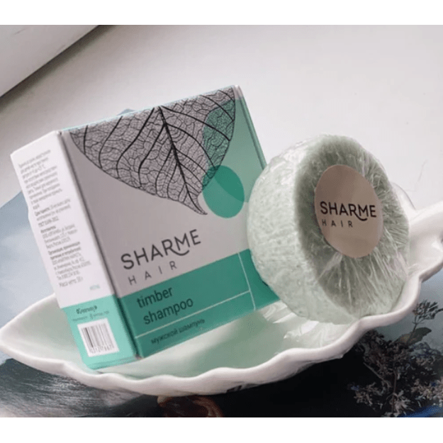 Greenway SHARME HAIR TIBER natūralus kietas šampūnas vyrams, 50 g
