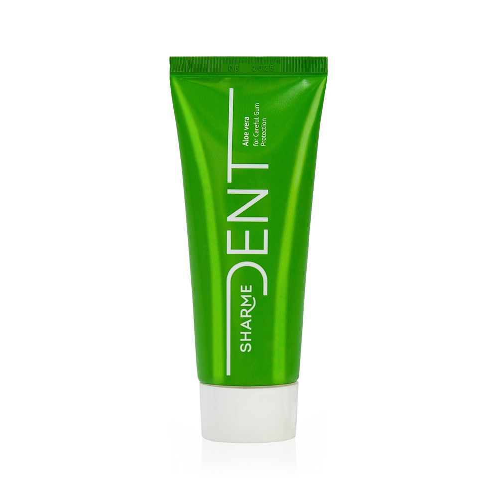 SHARME DENT „Aloe Vera“ dantų pasta švelniai dantenų apsaugai, 75 ml