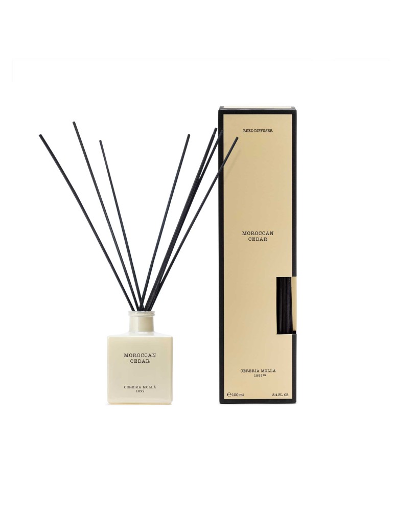 CERERIA MOLLA namų kvapas su lazdelėmis „Moroccan cedar“ 100 ml.
