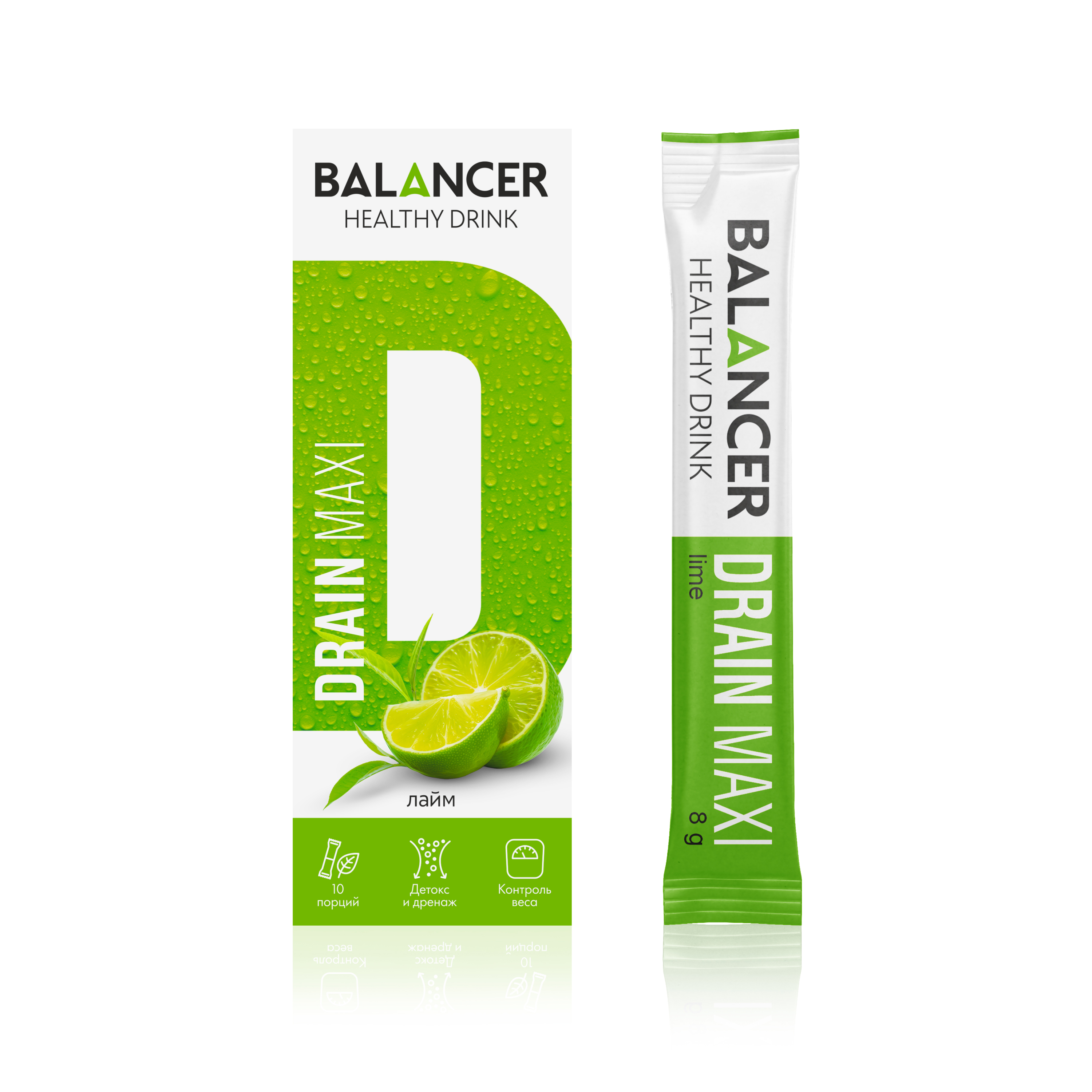 BALANCER DRAIN MAXI su laimo skoniu